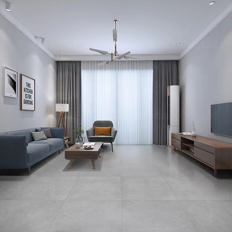 قوانغدونغ المضادة للانزلاق مات السيراميك المزجج الانتهاء من بلاط الأرضيات ريفي 600x600