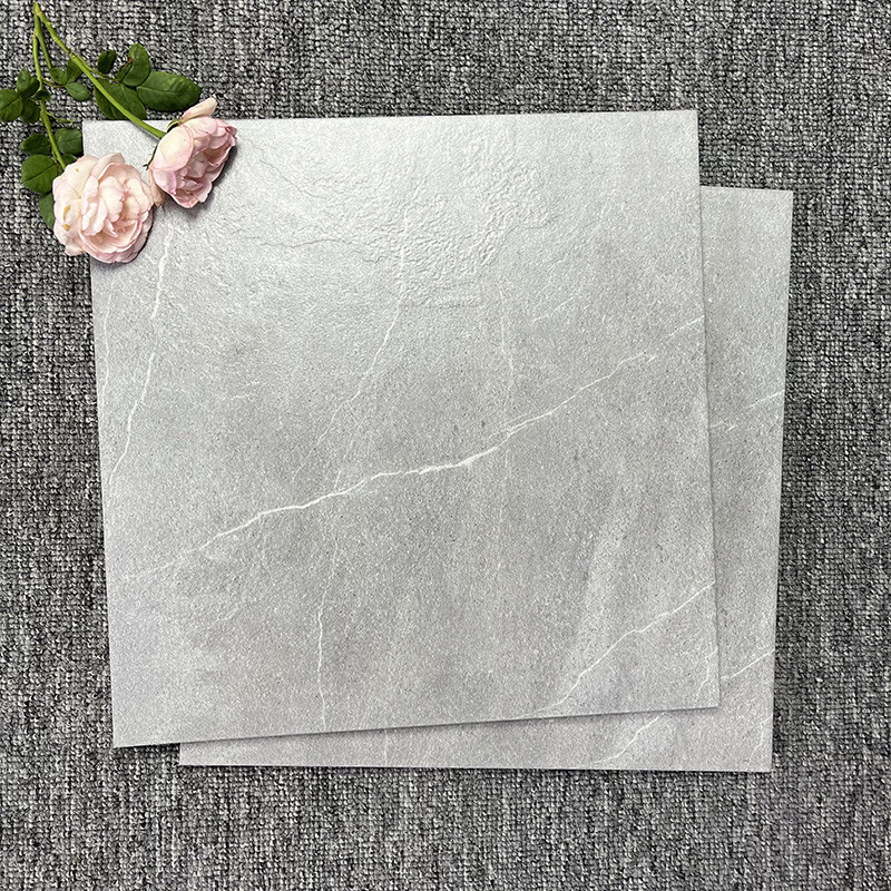 بلاط سيراميك مزجج عتيق اللون فاتح اللون 300x300mm بلاط الحمام غير اللامع المضاد للانزلاق
