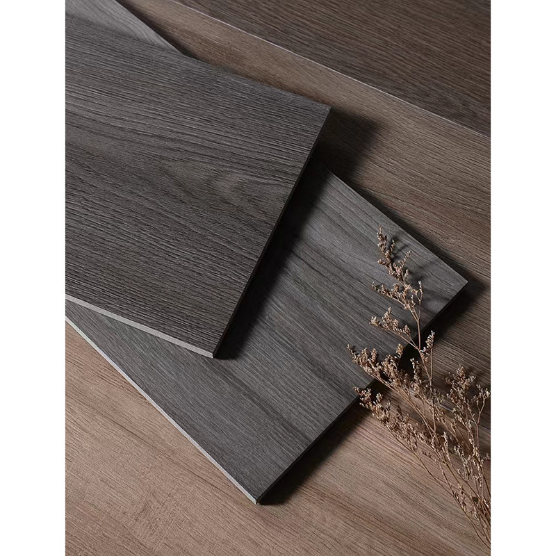 200x1200mm المزجج مات الخشب الحبوب الخزف بلاط بني رمادي داخلي خشبي نظرة العتيقة