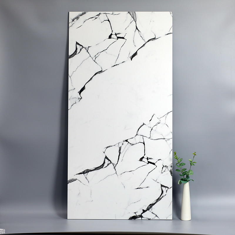 60x120cm الأبيض مات الرخام والخزف بلاط الأرضيات البيت الحديث جدار الحمام وبلاط الأرضيات