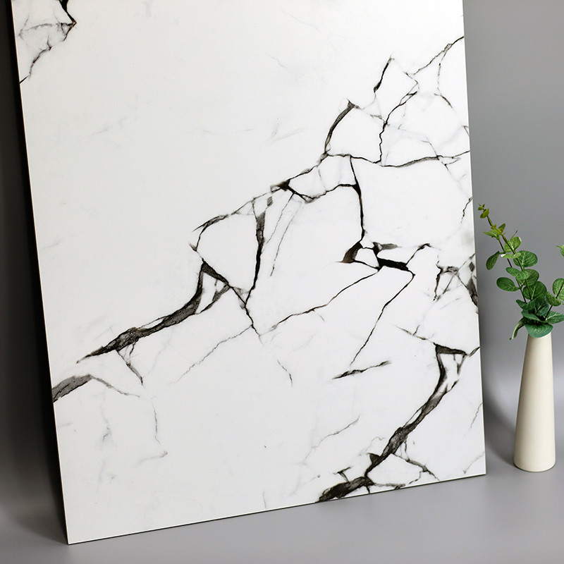 60x120cm الأبيض مات الرخام والخزف بلاط الأرضيات البيت الحديث جدار الحمام وبلاط الأرضيات