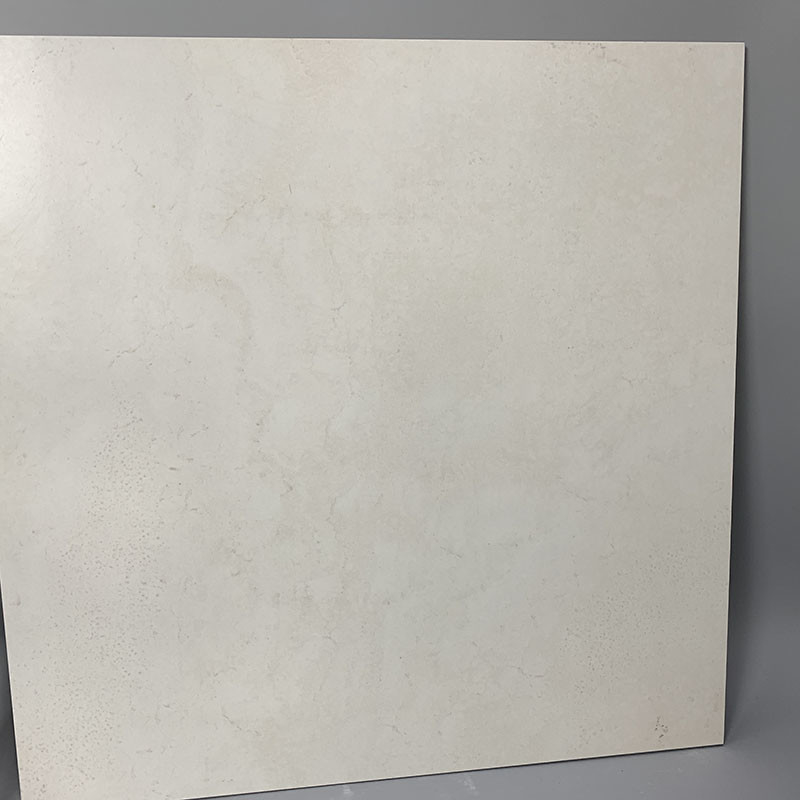 600x600mm كامل الجسم أبيض اللون مصقول بلاط أرضيات من الرخام المصقول المضادة للانزلاق