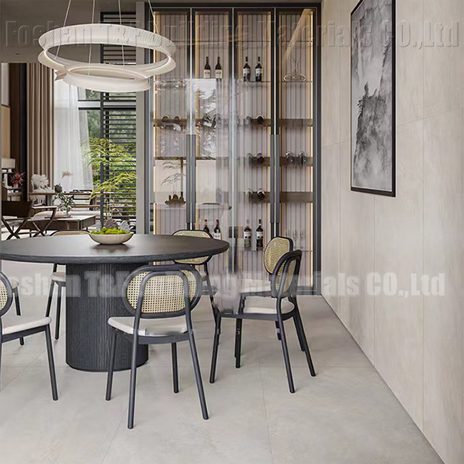 البورسلين غير المنزلق 600x600mm بلاط الأرضية الروستيكي الترويج بلاط الروستيكي اللون الأصفر