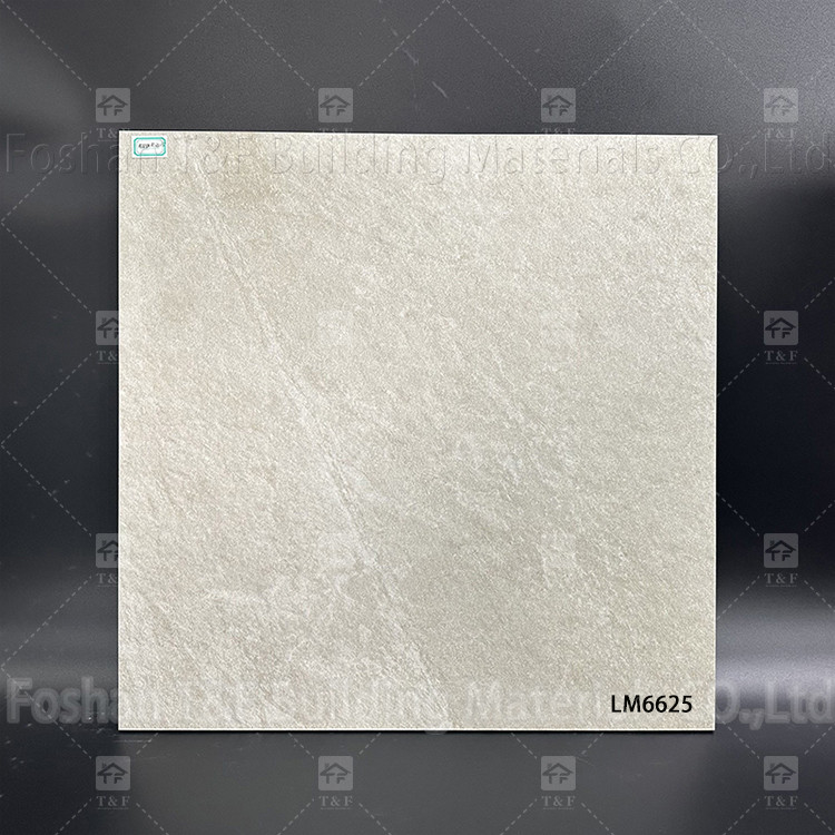 60x60mm البلاط الرخام الرمادي السيراميكي للطابق والجدار غرفة نوم البورسلين الريفية البلاط