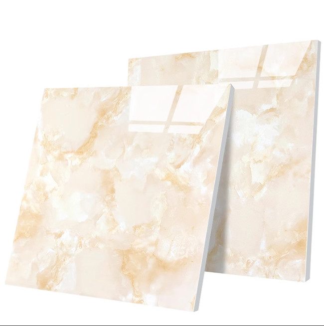 مكافحة الانزلاق البورسلين المزخرف الكامل 800x800mm ألماسية غرفة المعيشة الأرضية بلاط الجيد النبيل