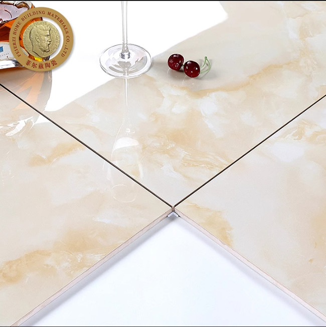 مكافحة الانزلاق البورسلين المزخرف الكامل 800x800mm ألماسية غرفة المعيشة الأرضية بلاط الجيد النبيل